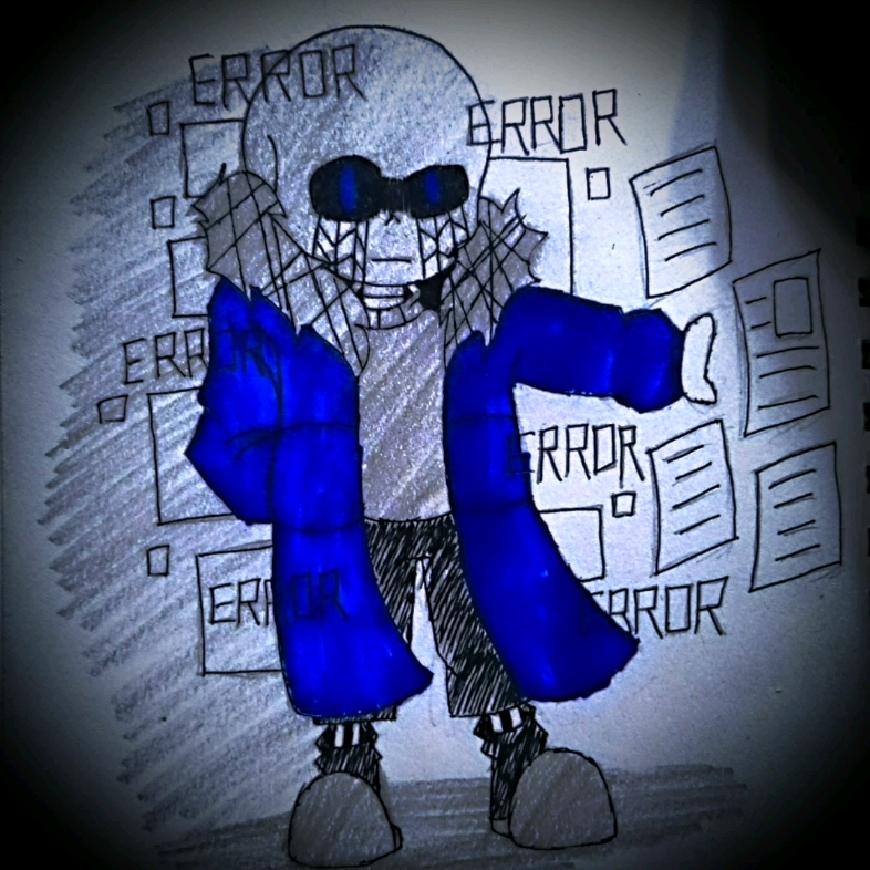 「画渣瞎画」error404!sans