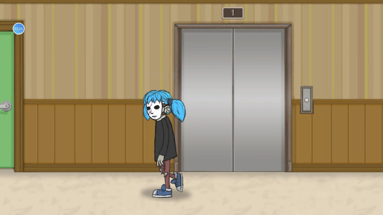 sally face菜鸡实况|前半段忘记剧情不知道在干啥,后半段和gearboy