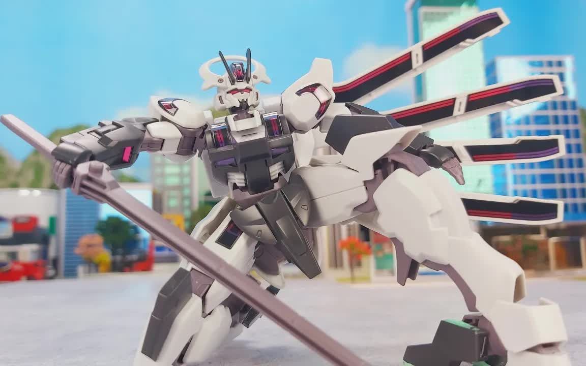 tokigg——水星的魔女 hg 1/144 战骑高达模型拼装定格动画