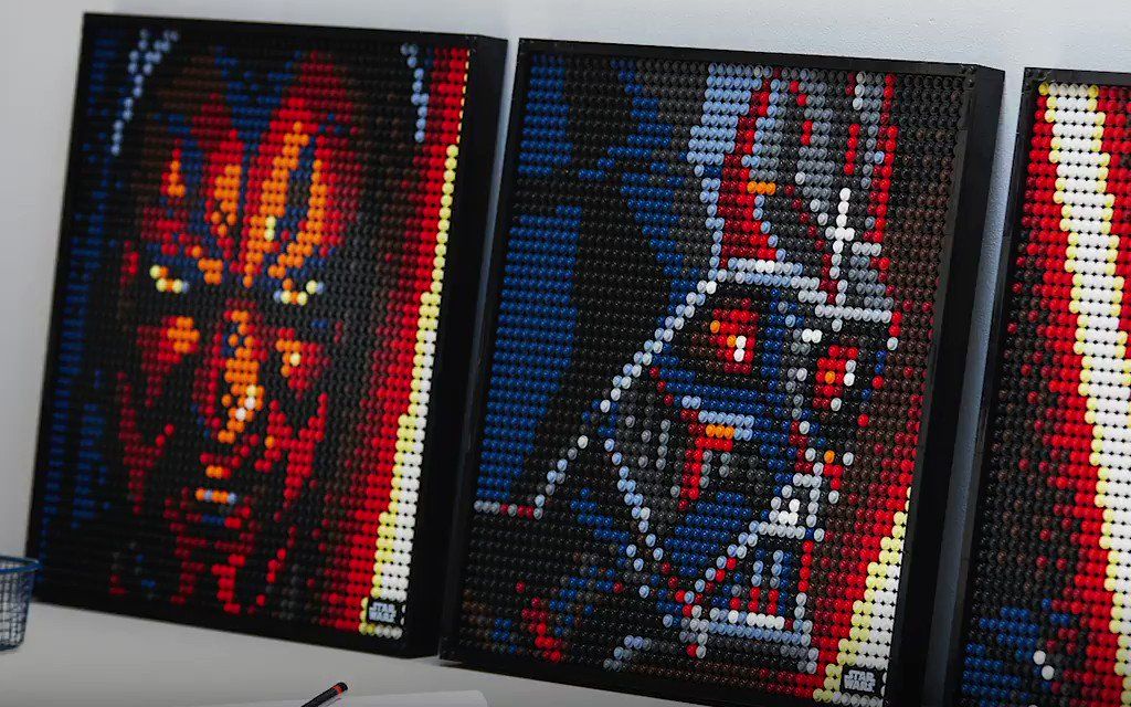 [图]LEGO - The ultimate art piece for any Star Wars fan is finally here Available