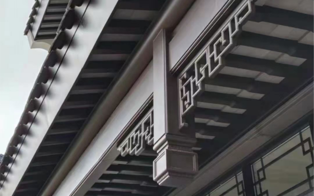 铝代木仿古构件(可成古建)