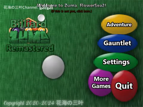 【祖玛mod】billiard zuma remastered stage46单机游戏热门视频