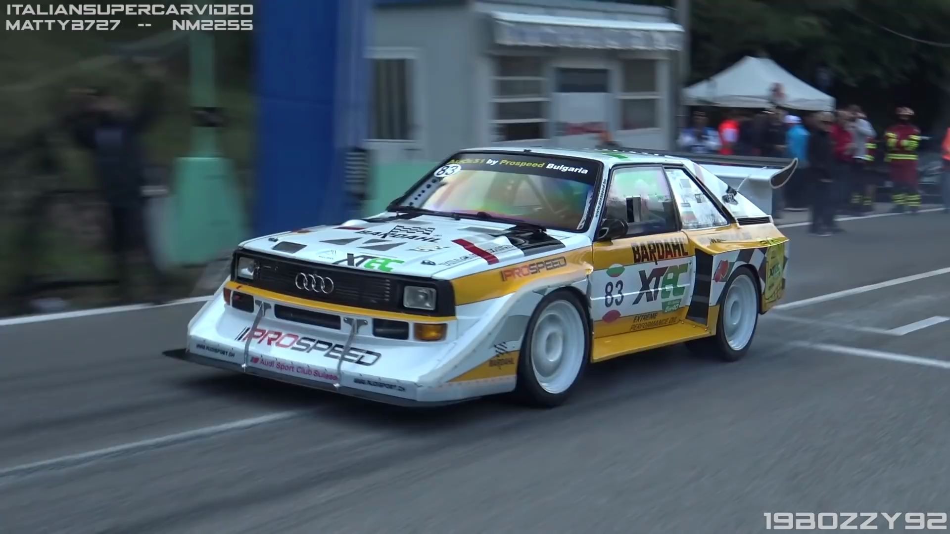 正在攻山的奥迪sport quattro s1【19bozzy92】