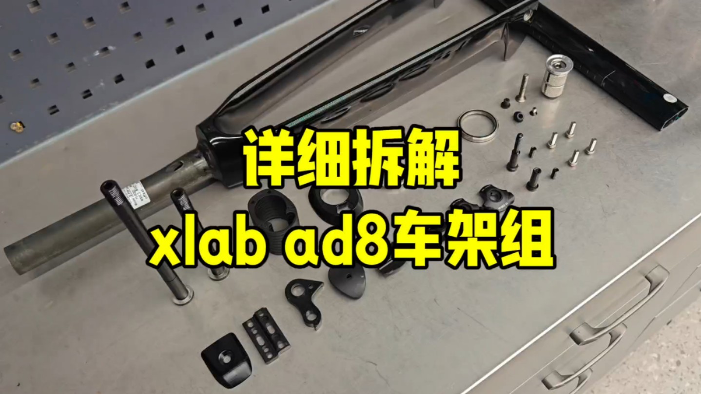 xlab ad8拆解 整车重组,给大家看下个组建重量哔哩哔哩bilibili