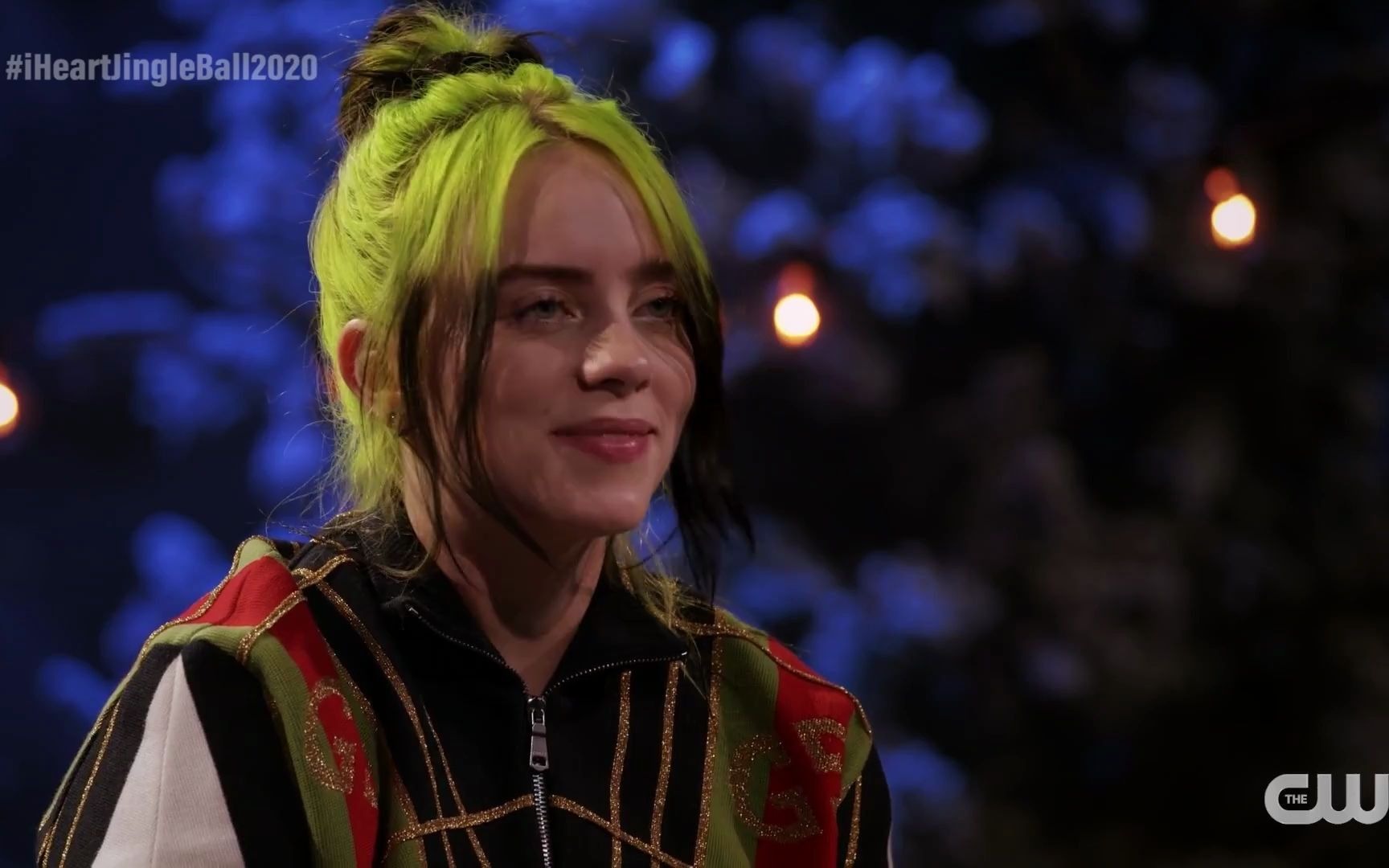 碧梨现场billieeilish最新iheartjingleball2020演唱会现场