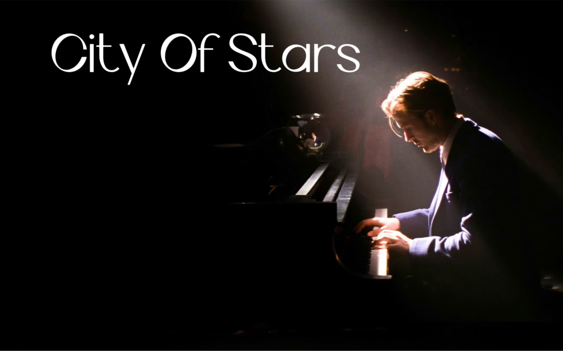 【钢琴 乌漆麻黑版】city of stars|爱乐之城