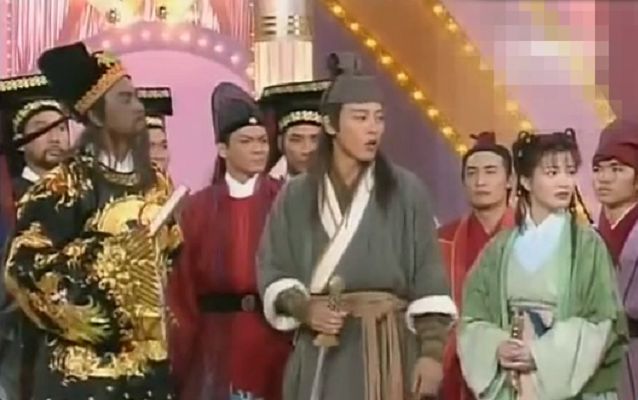 [图]剧照故事：95年TVB台庆《笑傲江湖》《包青天》主演登场