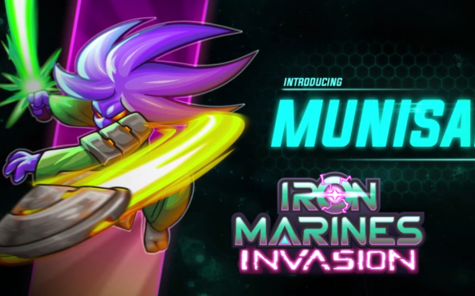 [图]【Iron Marines Invasion】钢铁战队入侵 新英雄Munisai预告