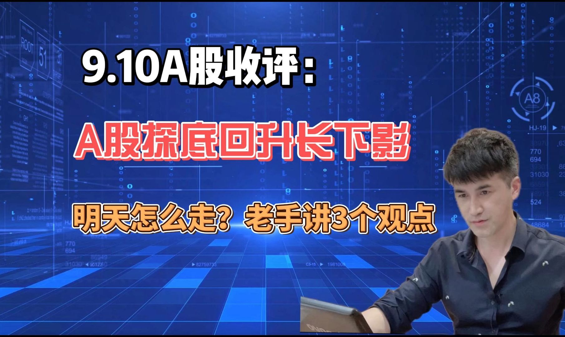 收评:A股探底回升长下影,明天怎么走?老手讲3个观点哔哩哔哩bilibili