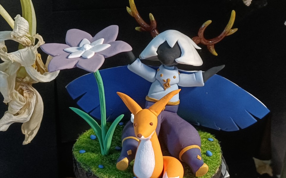 【超轻粘土】【光遇手办】一只平菇鸭_哔哩哔哩_bilibili