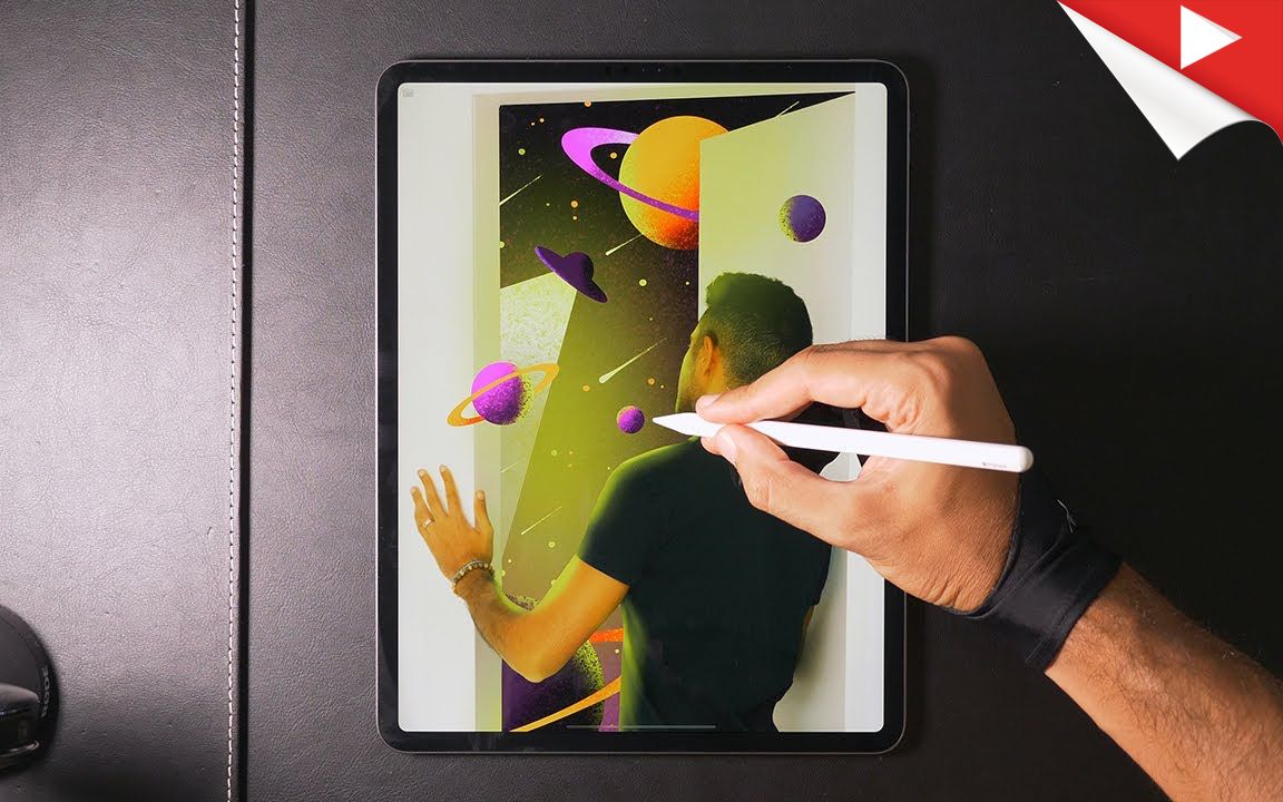 【搬运】iPad Pro+Procreate 绘画——星空卫生间哔哩哔哩bilibili