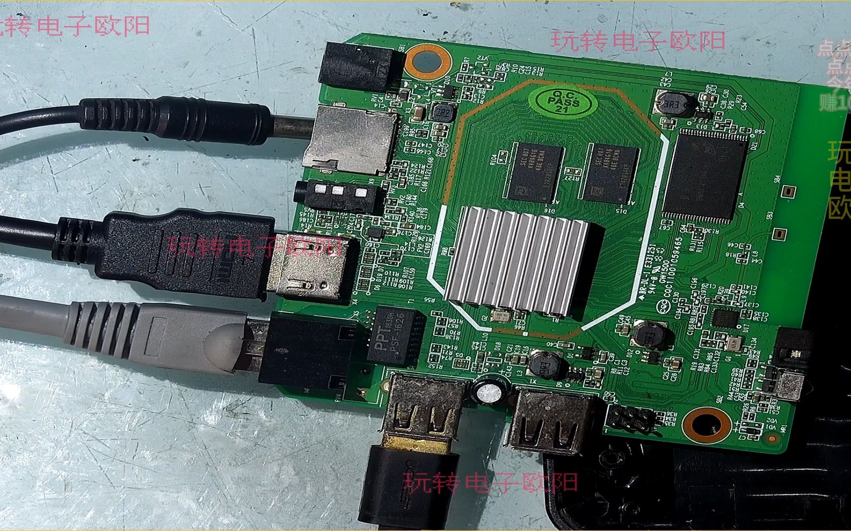 中兴B860AV1.1TNAND乐家4线刷包内有主板图哔哩哔哩bilibili