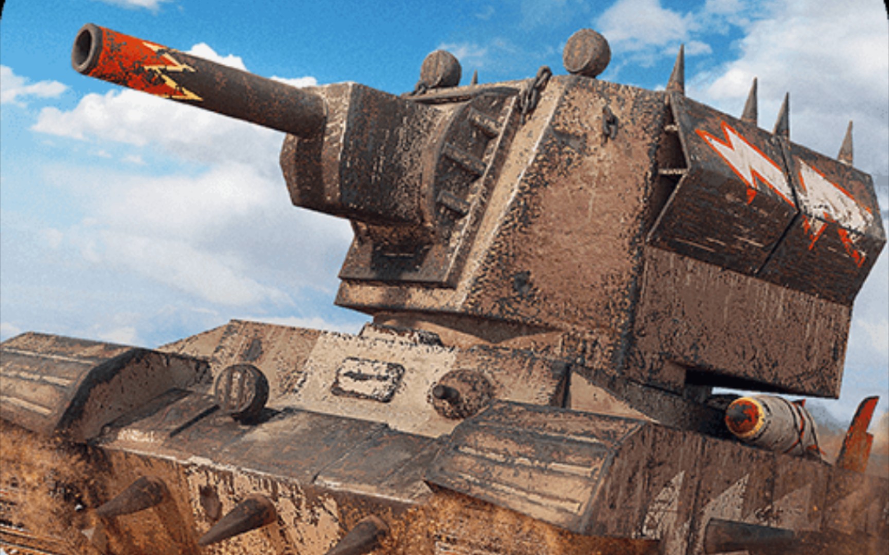 【坦克世界闪击战】kv2和刚抽到的碎马者