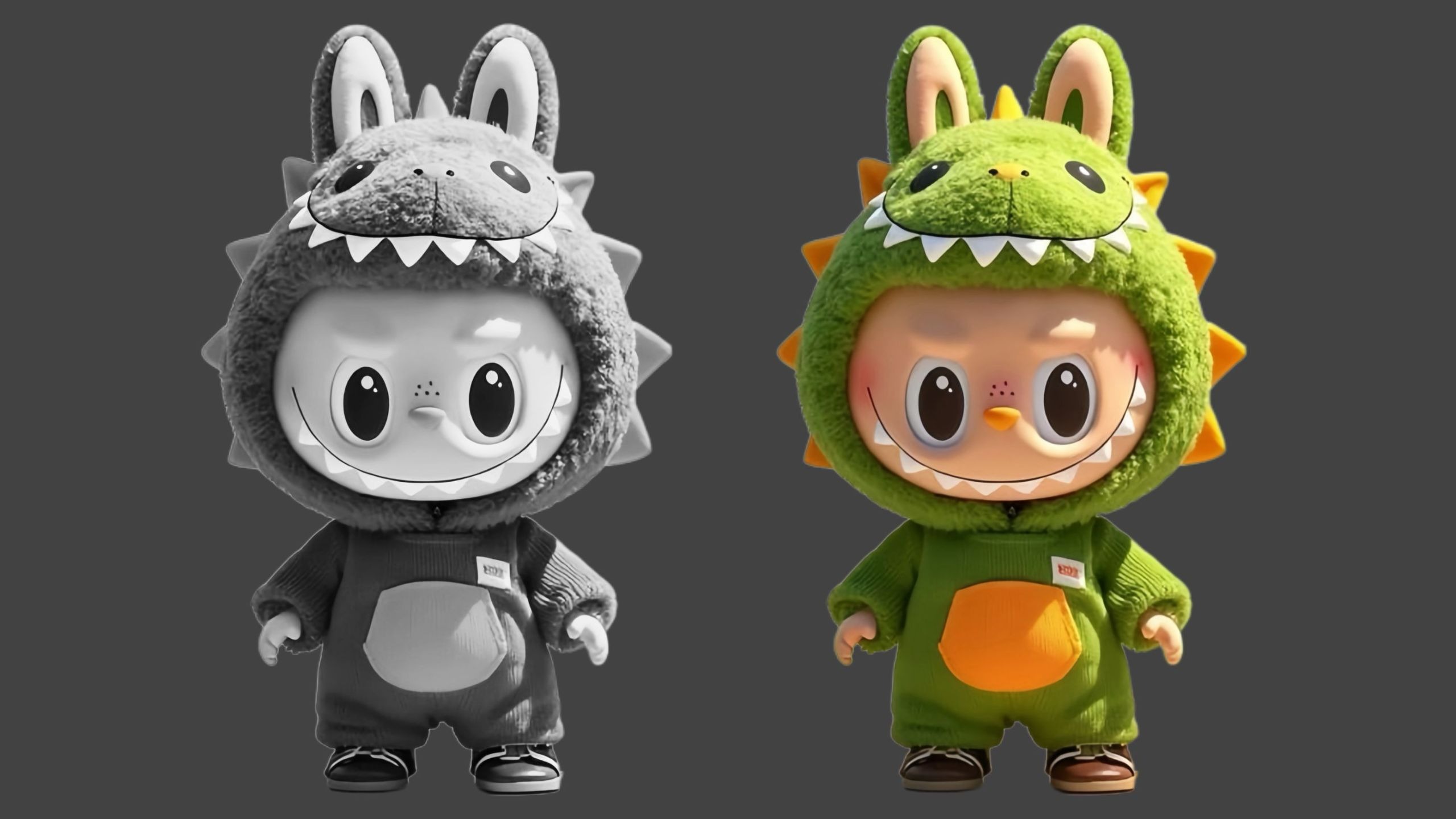 泡泡玛特"labubu拉布布"手办模型雕刻,适合zb新手学习