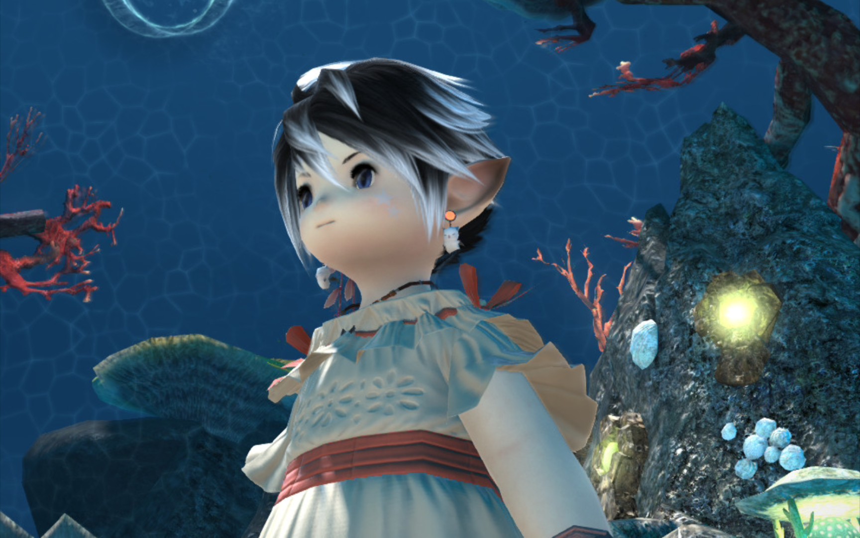 【ff14/拉拉肥】终究是逃不过女装!