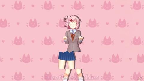 Steam Workshop::Sad Cat Dance DDLC (🧠No Time Zombies💗)