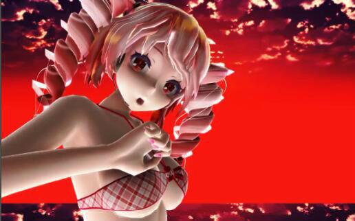 【mmd】泳装重音的「lupin」