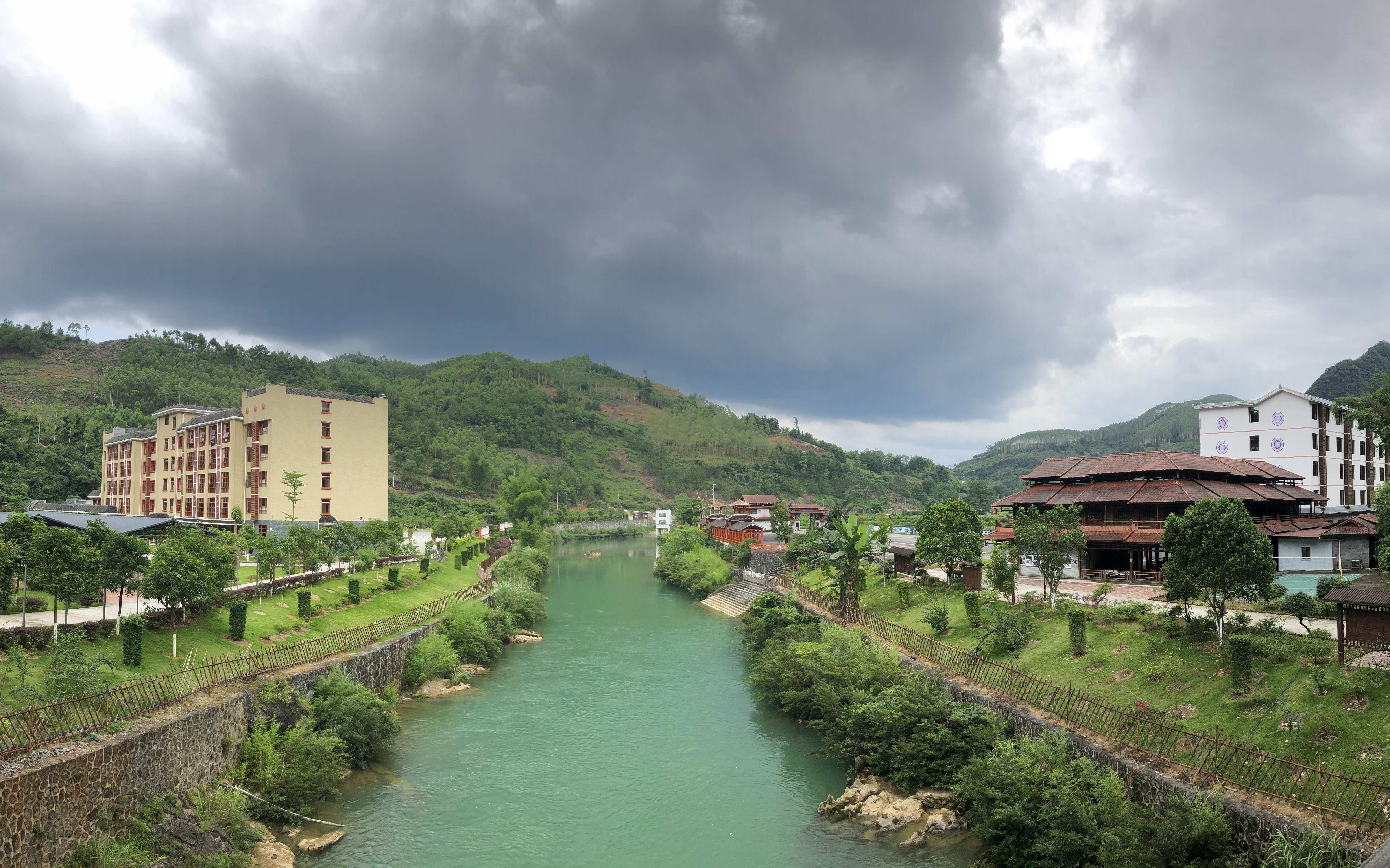 航拍广西环江木论国家级保护区(2)