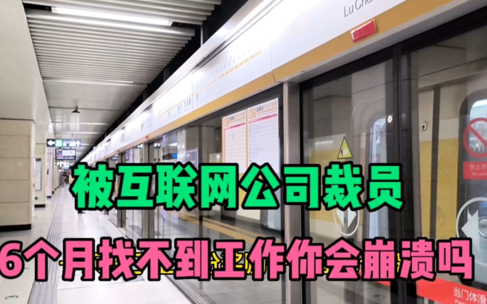 30多岁被互联网公司裁员,长达6个月找不到工作,你们会崩溃吗?哔哩哔哩bilibili