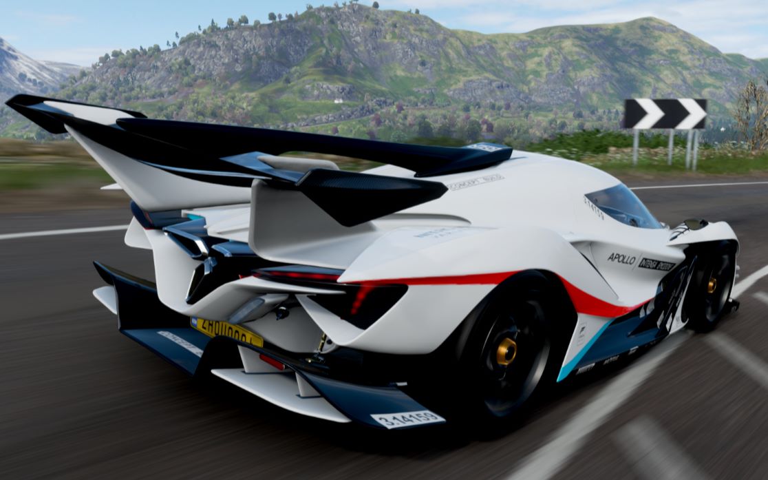 forza horizon 4 阿波罗ie大雾试跑