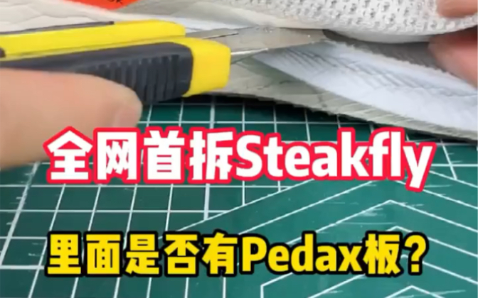 全网首拆莆田Steakfly!看看里面到底有没有碳板.哔哩哔哩bilibili