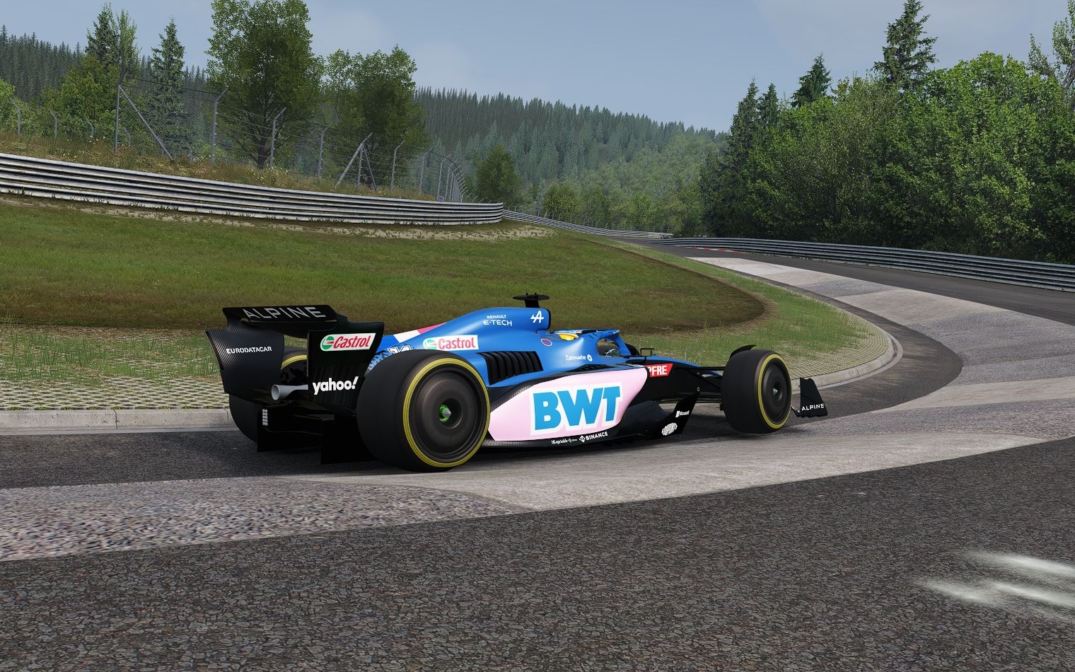 【ac】纽北 4分58 | vrc f1 2022纽北测试_哔哩哔哩_bilibili