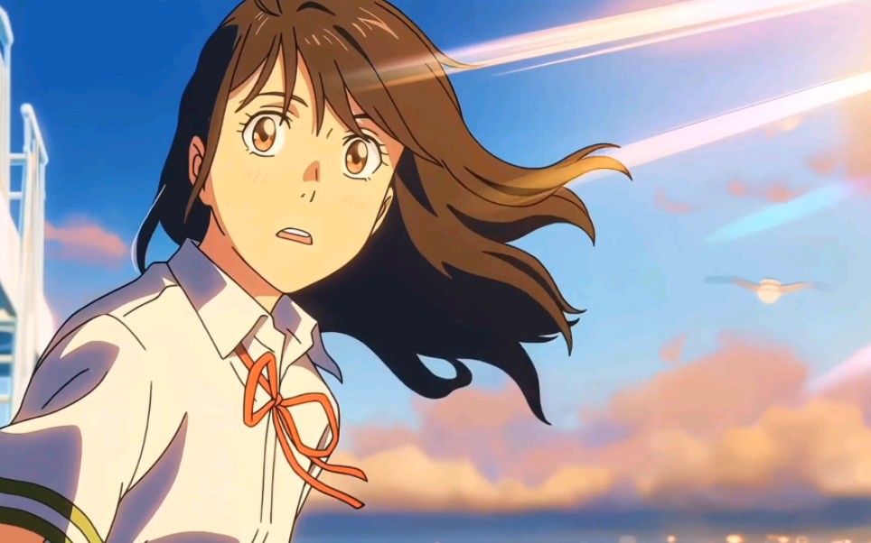 【4k】"仅此38秒"带你感受新海诚那些无法超越绝美的画面!