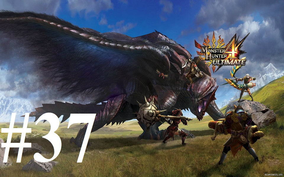 怪物猎人4g,联机第五季,第三十七期,红电龙,雌火龙,赤电龙,母火龙.