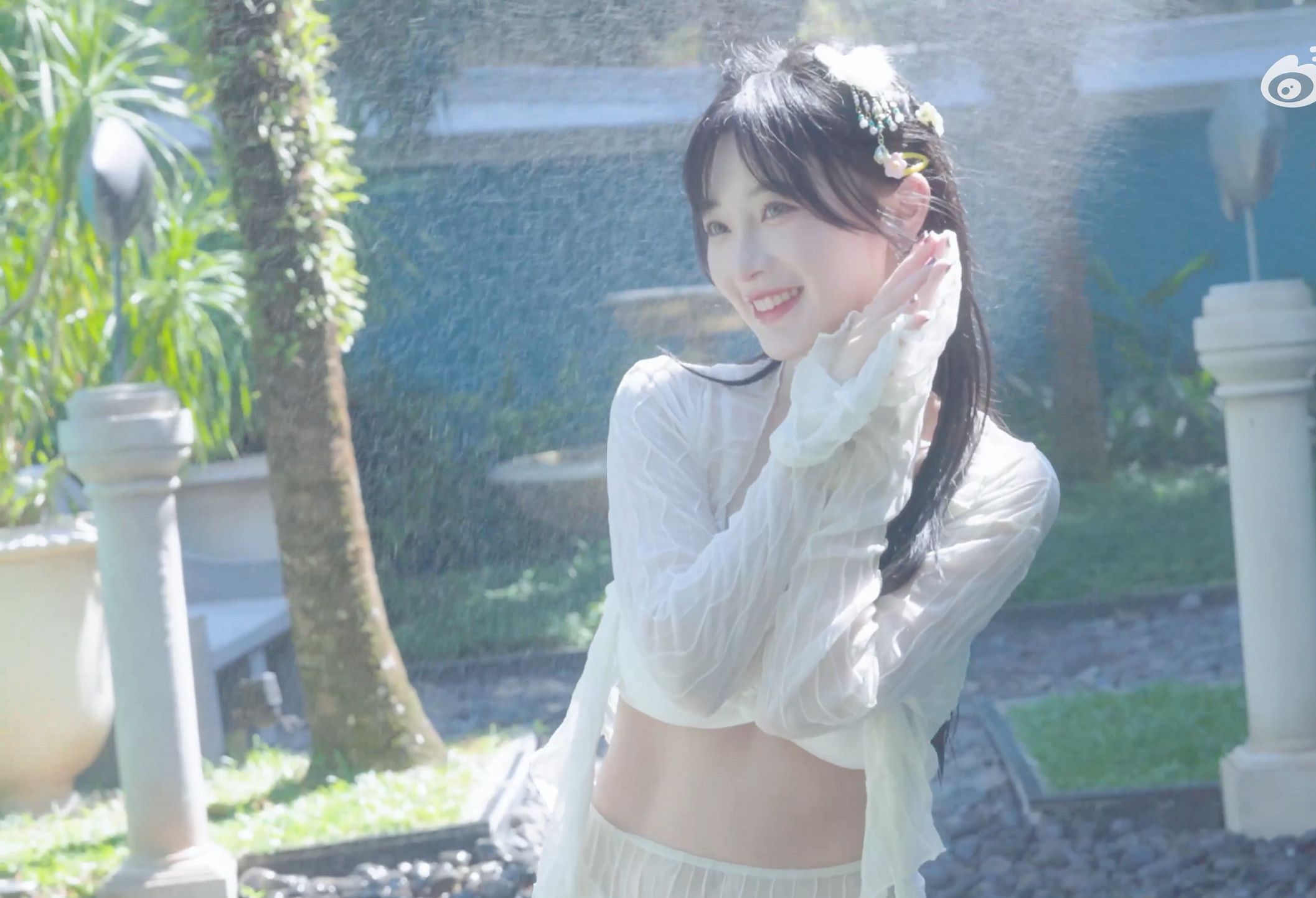 【snh48刘增艳】夏日泳装mv《薄荷糖》拍摄花絮cut