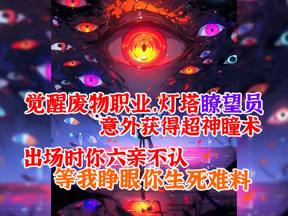 [图]《平凡双眼01》觉醒废物职业瞭望员？不，你爹是我是超神瞳术师！多重无敌瞳术，一眼开天辟地，独断万古。