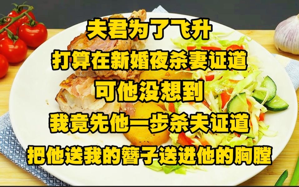 夫君为了飞升,打算在新婚夜杀妻证道,可他没想到,我竟先他一步杀夫证道.哔哩哔哩bilibili