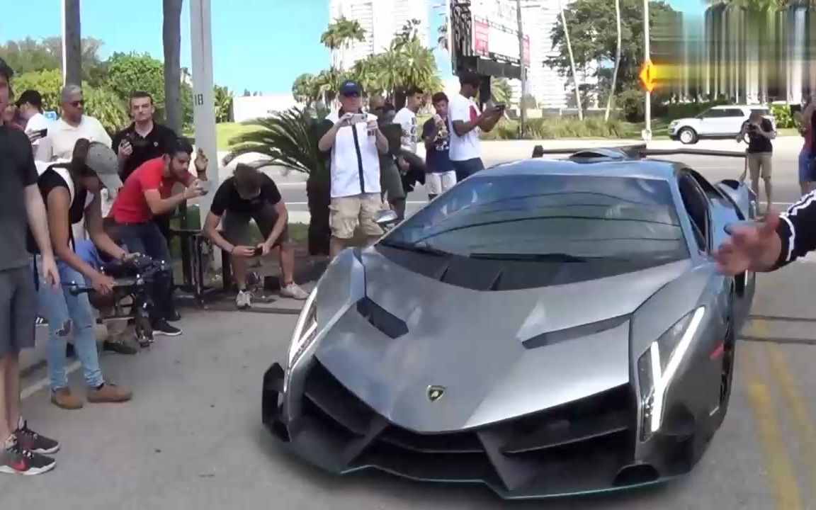 4k跑车集锦:兰博基尼毒药 限量版跑车