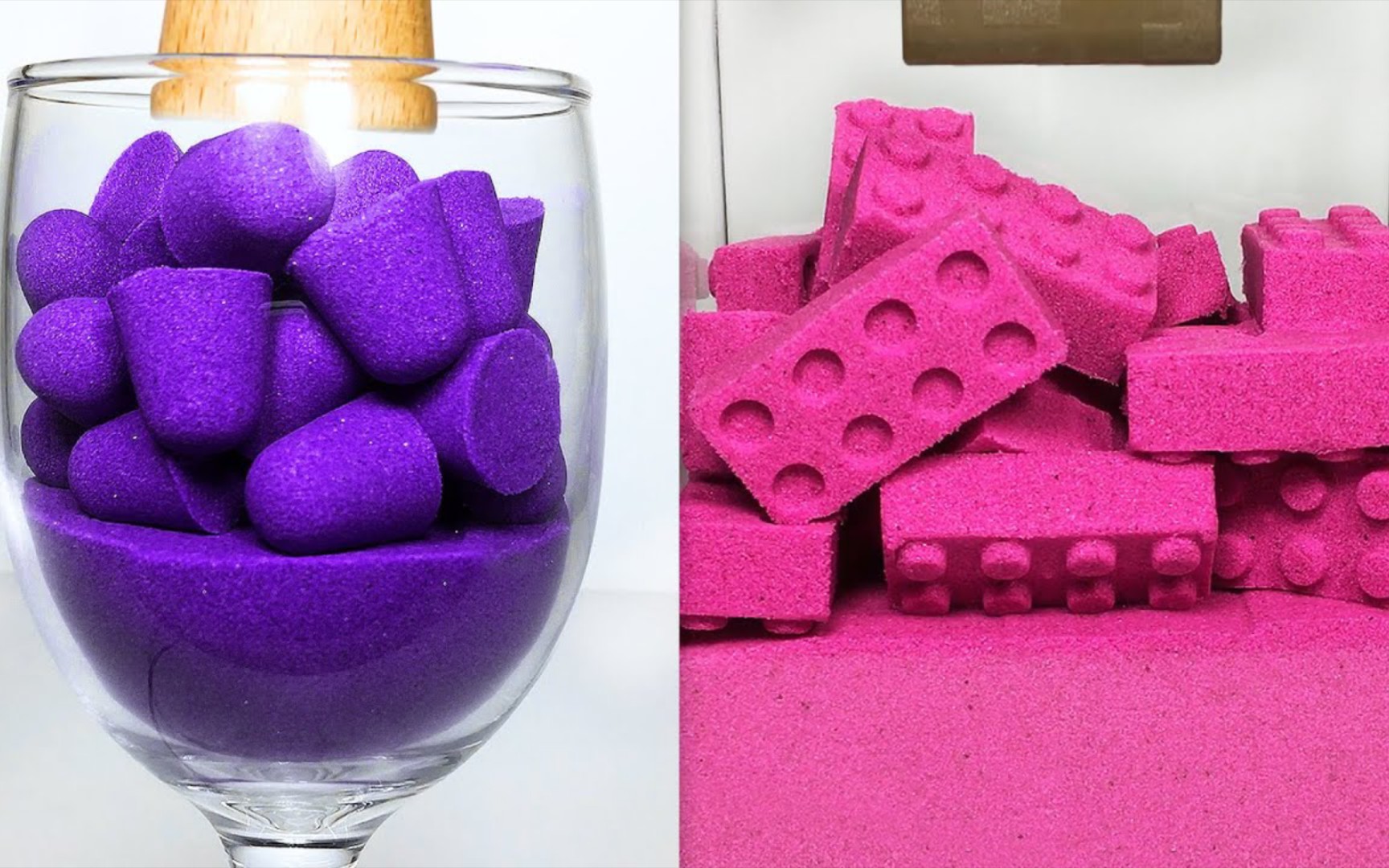 【太空沙搬运】压太空沙解压助眠异常舒适