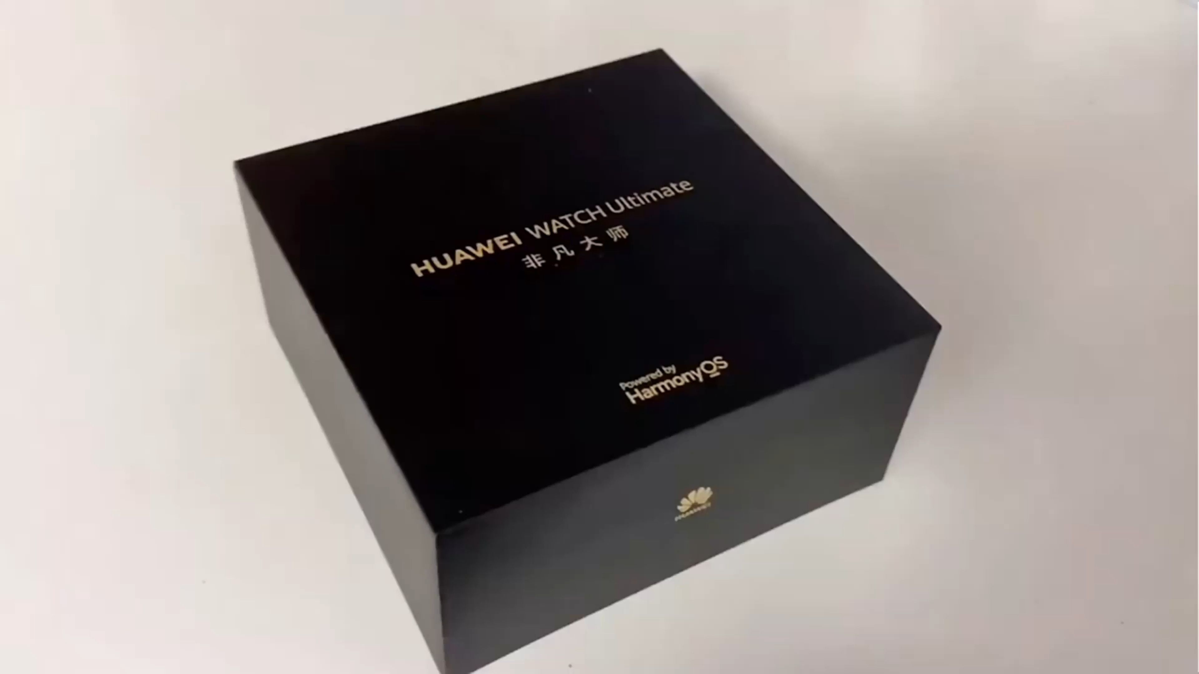 华为手表 watch ultimate非凡大师 动潜水智能手表