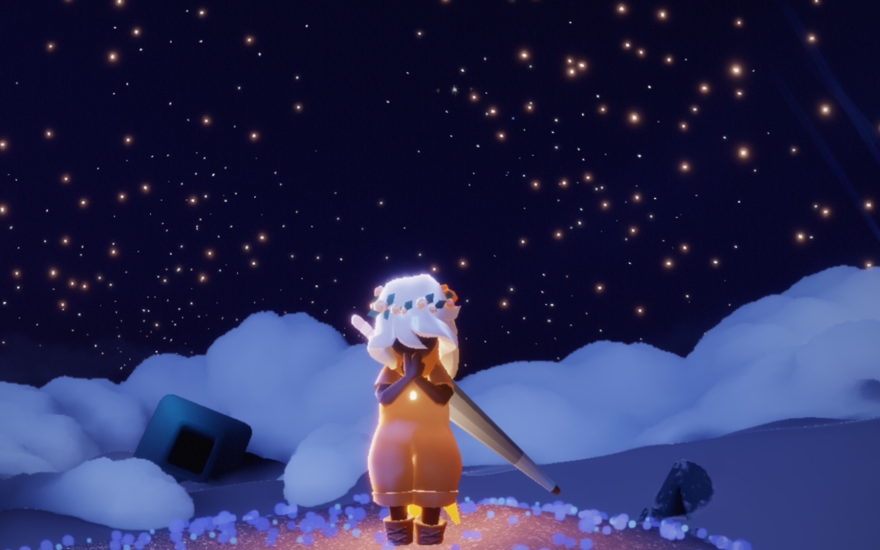 【光遇/花环】可能是93不会眨眼,99不会说话90