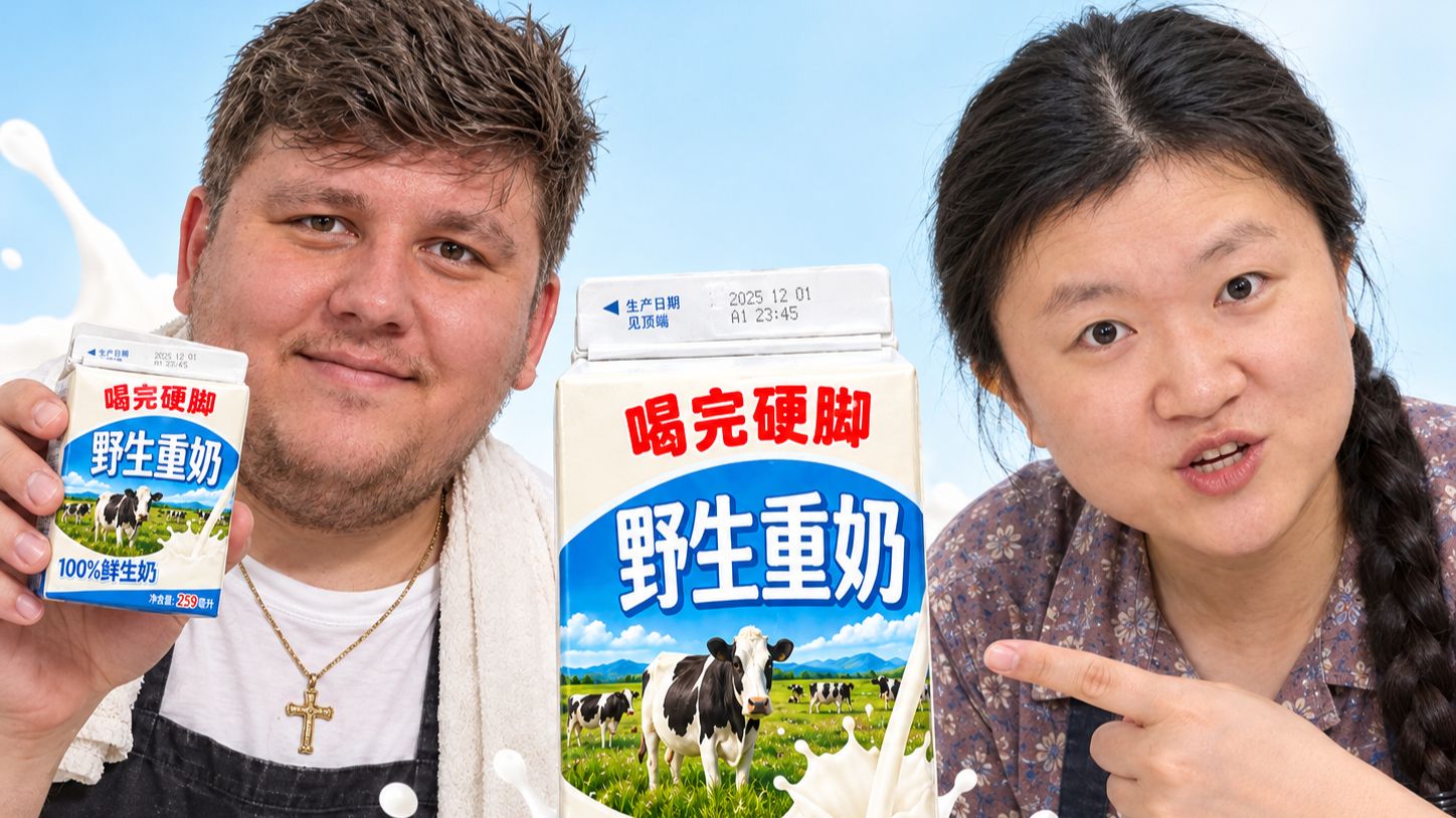 《重尬的奶喝了不烧心》