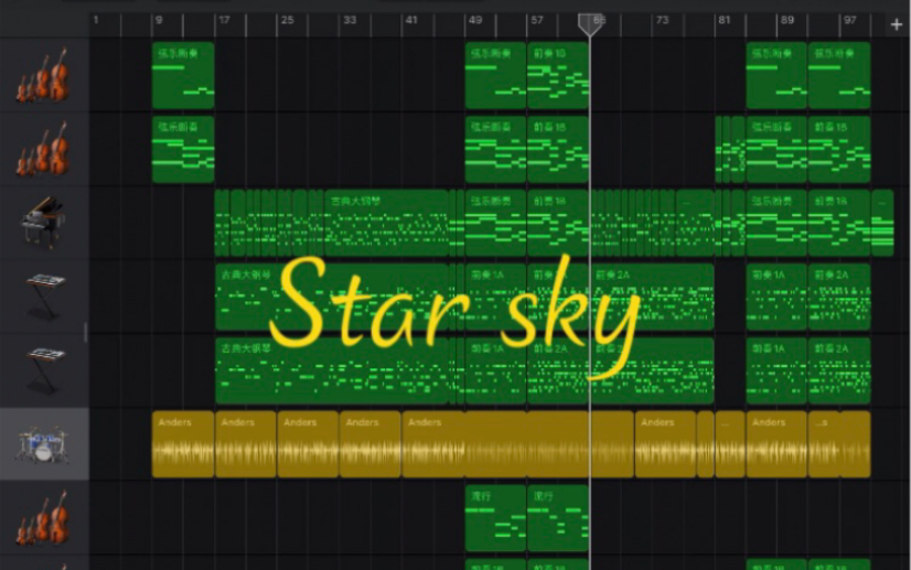 [图]Star sky星空(Cover:Thomas Bergersen)