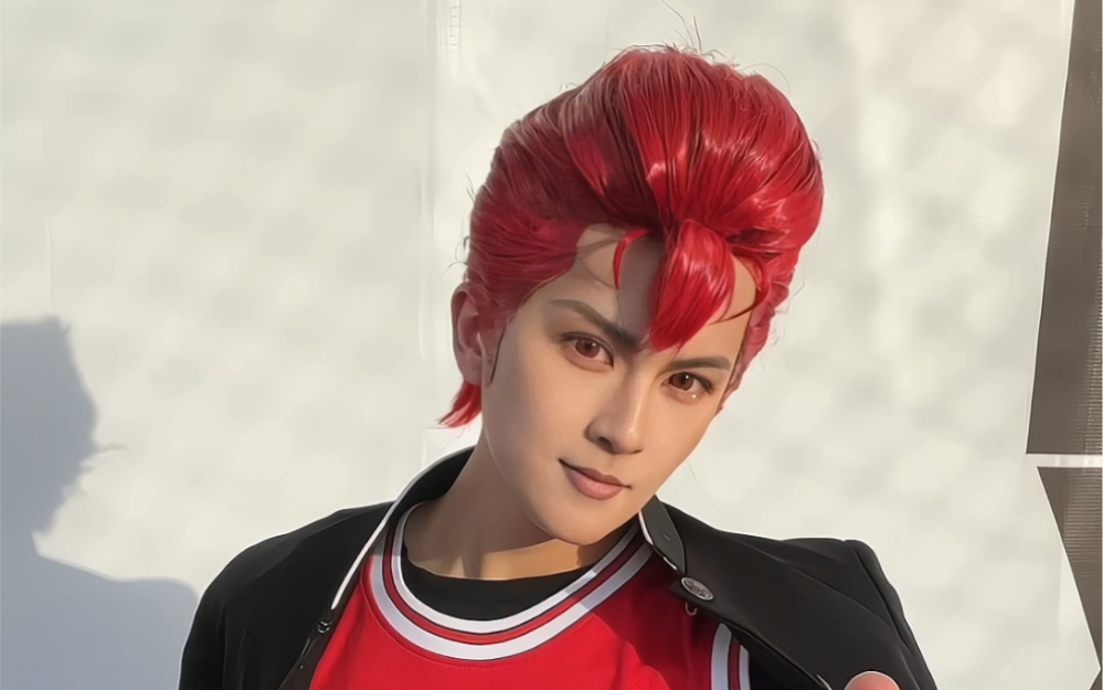 【灌篮高手】cos成樱木花道来球场单挑(不是