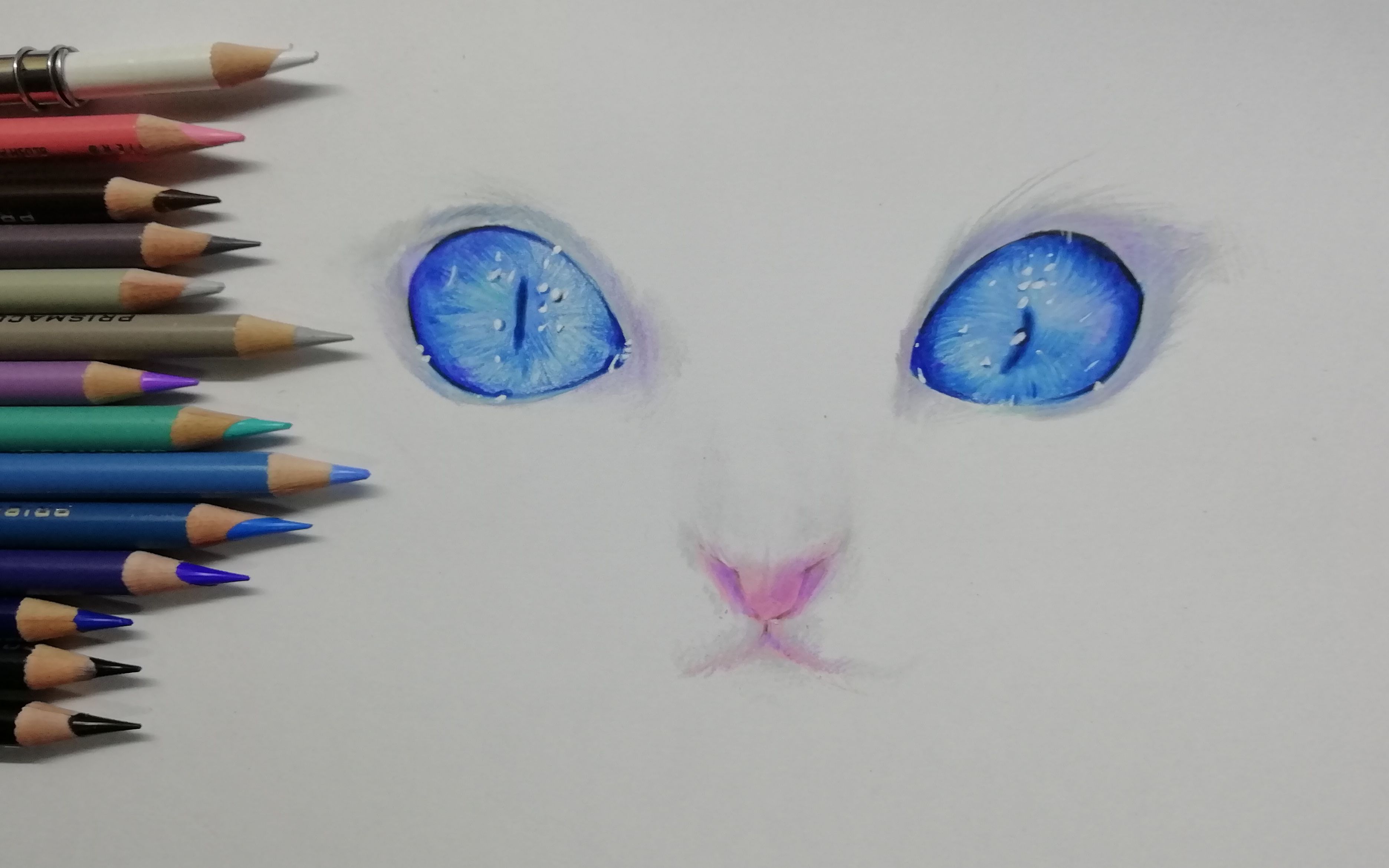 教你在半小时速途一张猫眼画