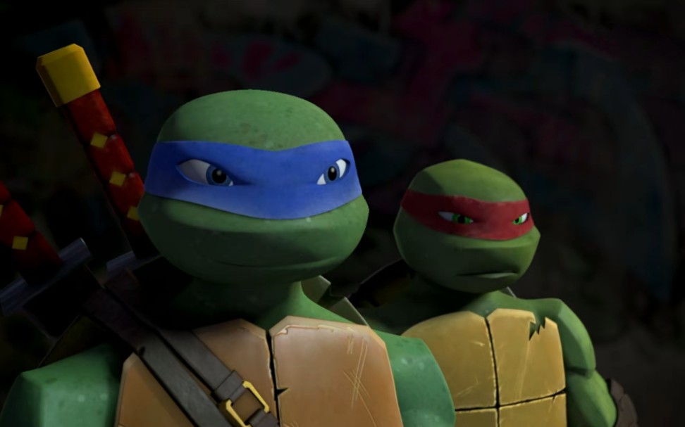 [图]【TMNT2012】LR五十度黑，霸道队长的占有欲(？？)