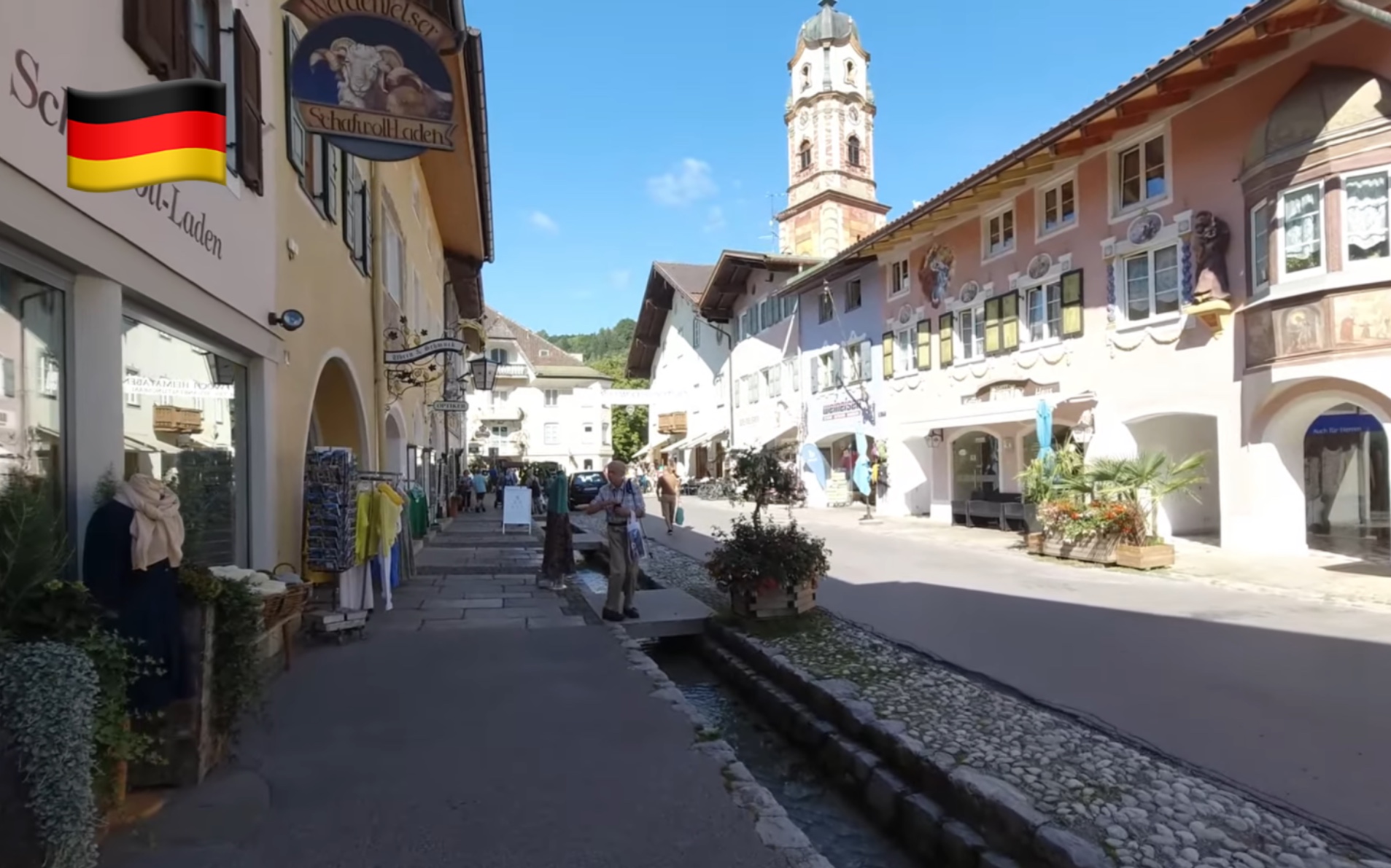 【超清】8月漫步游德国米滕瓦尔德(Mittenwald)|德国南部风景如画的小镇 拍摄日期:2022.8.30哔哩哔哩bilibili