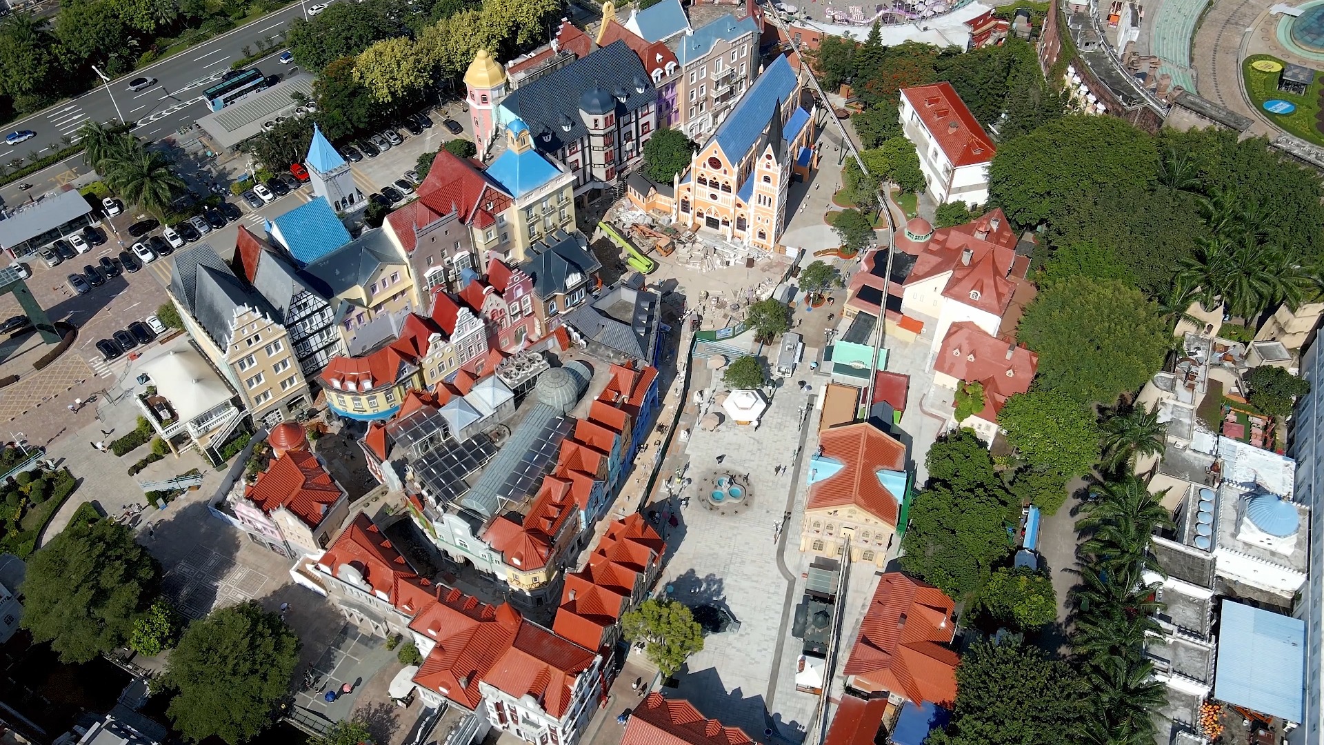 深圳欧洲印象,梅拉尼亚小镇.仿佛置身于巴黎.世界之窗h1出口即可到达.