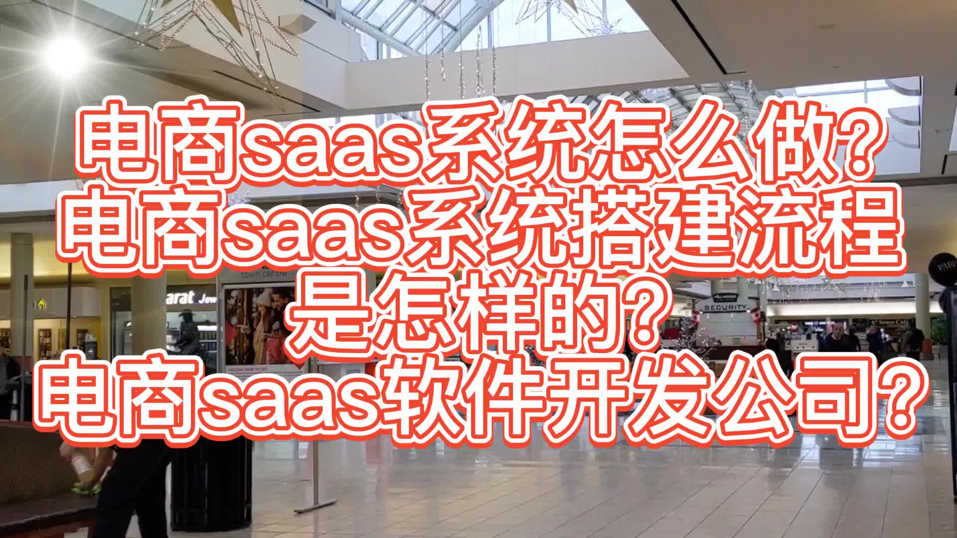 电商saas系统怎么做?电商saas系统搭建流程是怎样的?电商saas软件哔哩哔哩bilibili