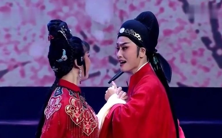 [片段]《桃花扇-齐梁诗赋六朝柳》王君安 陶琪(均红衣)唱词字幕 2019