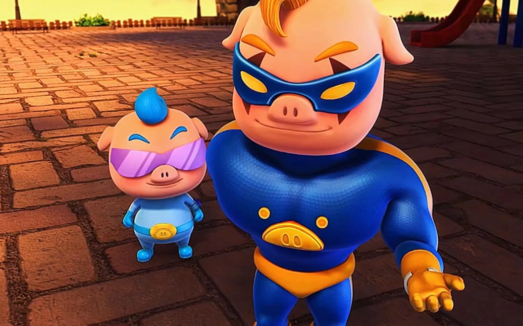 铁拳虎和幻影合体击败石甲熊_哔哩哔哩_bilibili