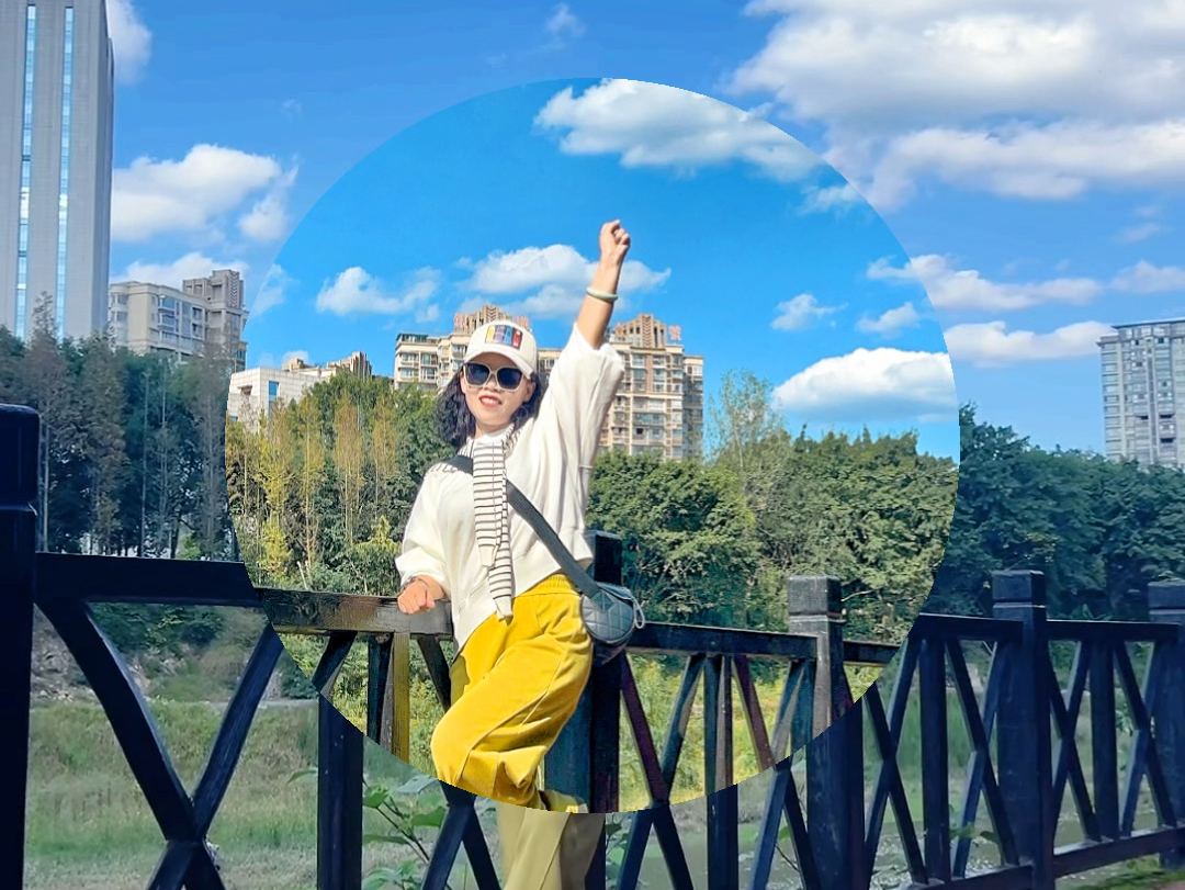 几个简单易学的靠栏杆拍照姿势分享