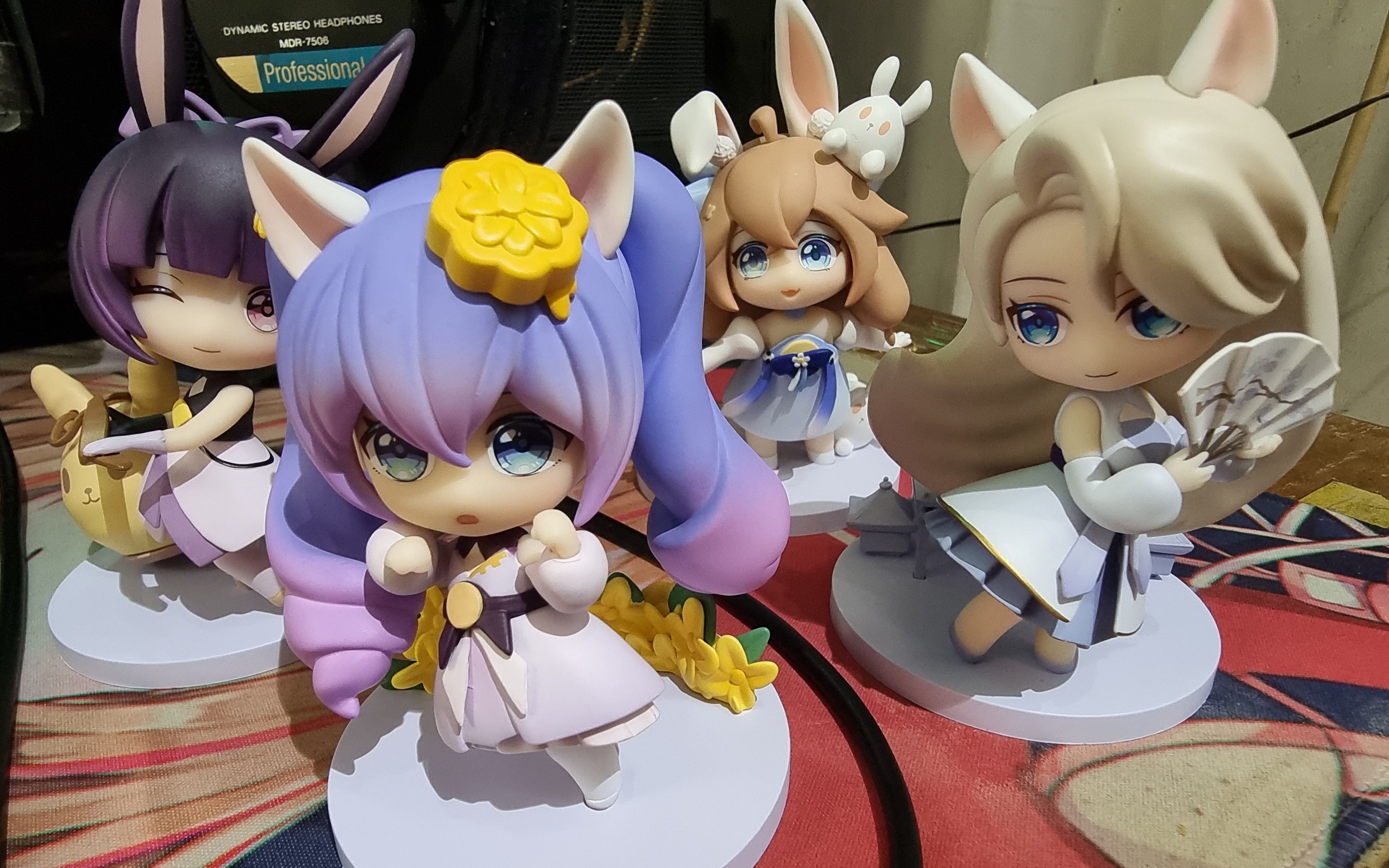 【a-soul】国风q版手办开箱,观察和测量