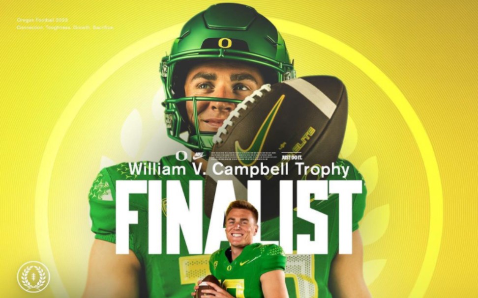 ncaa橄榄球:海斯曼奖热门!俄勒冈大学四分卫bo nix
