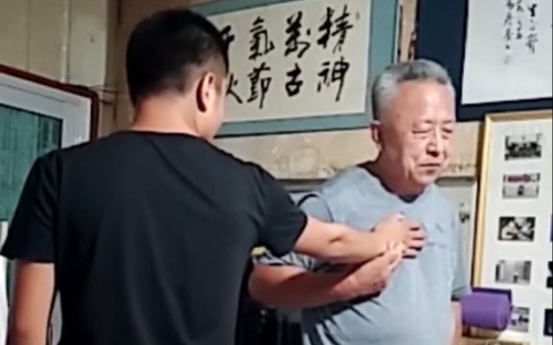 李俊义老先生吴氏开门八极拳直播教程排打功与摔掌哔哩哔哩bilibili