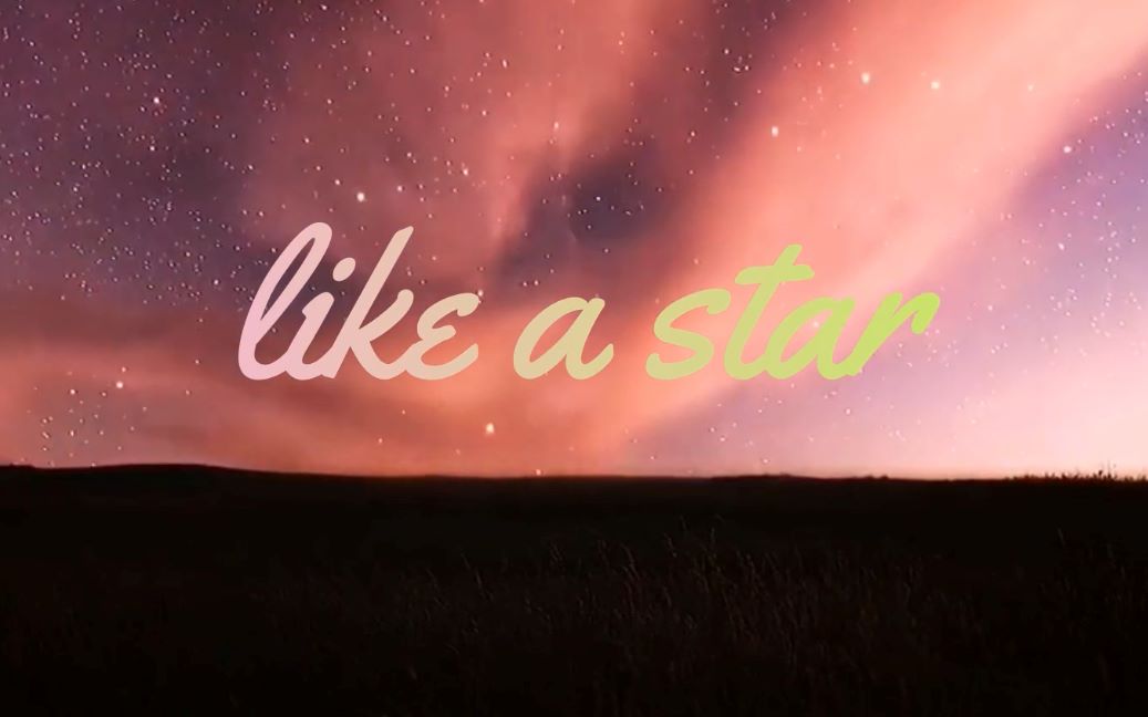like a star